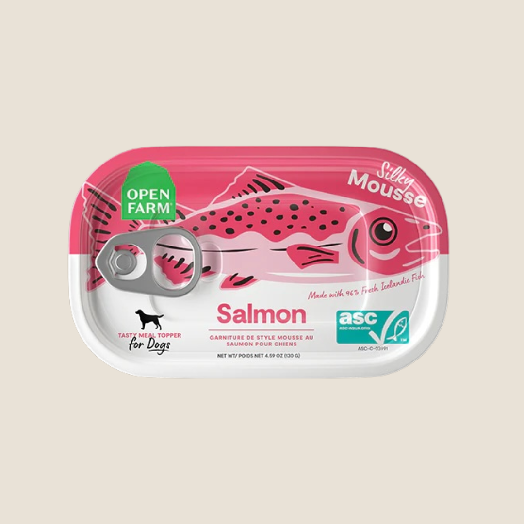 Open Farm Salmon Topper for Dogs Polkadog