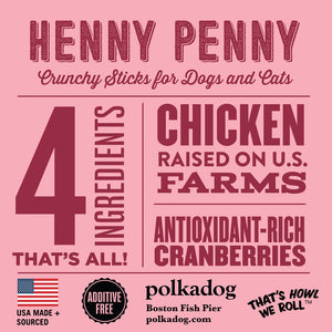 Polkadog Henny Penny Sticks Bulk