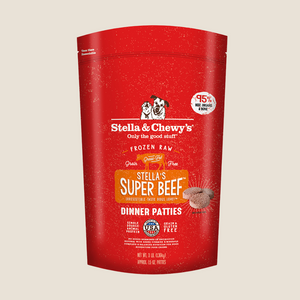 Stella & Chewy's - Super Beef Frozen Raw Dinner Patties