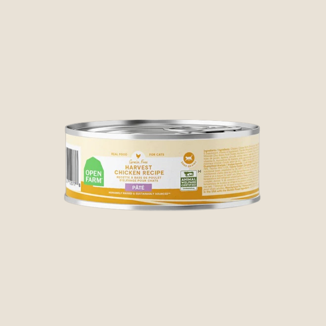 Open Farm Harvest Chicken Pate for Cats Polkadog