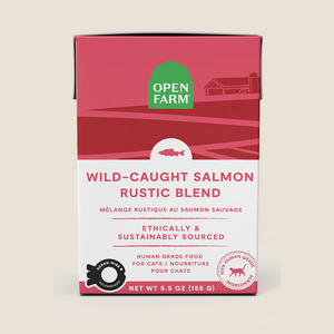 Open Farm Rustic Blend - Wild-Caught Salmon Recipe for Cats